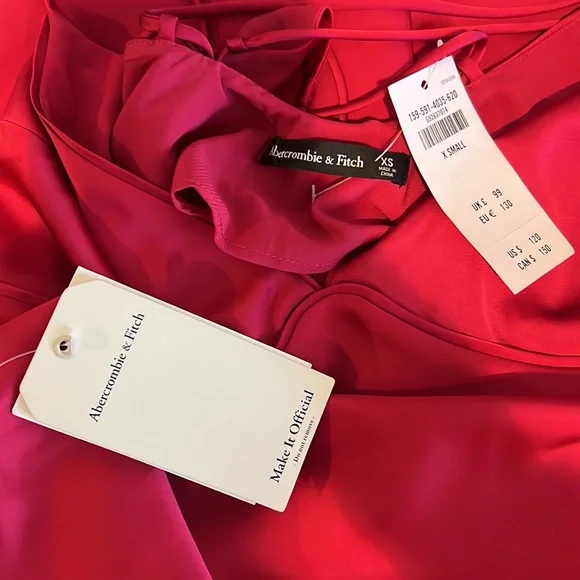 Abercrombie sleek satin nightgown new with tags - Picture 5 of 5